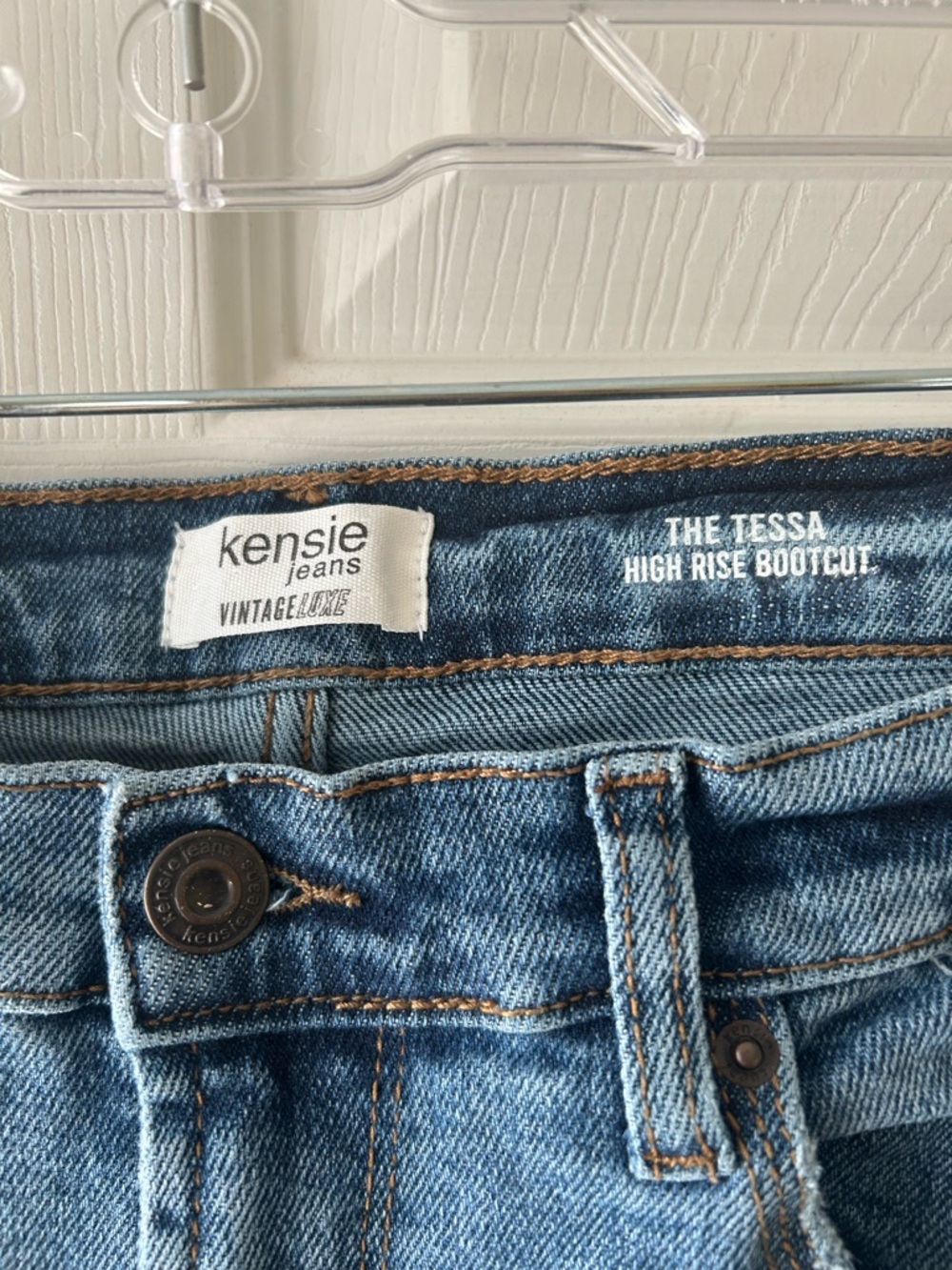 Kensie Tessa High Rise Bootcut Jeans - Picture 4 of 6